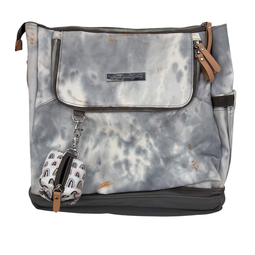 Petunia Pickle Bottom Axis Backpack Diaper Bag Tie‎ Dye Rainbow Cube Pockets